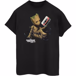 Marvel - T-shirt GUARDIANS OF THE GALAXY - Femme (Noir)