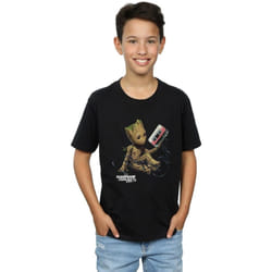 Marvel - T-shirt GUARDIANS OF THE GALAXY - Garçon (Noir)