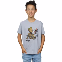Marvel - T-shirt GUARDIANS OF THE GALAXY - Garçon (Gris chiné)