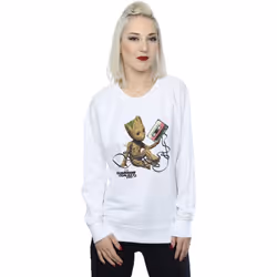 Marvel - Sweat GUARDIANS OF THE GALAXY - Femme (Blanc)