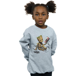Marvel - Sweat GUARDIANS OF THE GALAXY - Fille (Gris chiné)