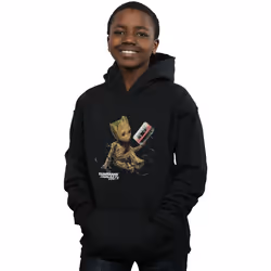 Marvel - Sweat à capuche GUARDIANS OF THE GALAXY - Garçon (Noir)