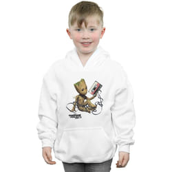 Marvel - Sweat à capuche GUARDIANS OF THE GALAXY - Garçon (Blanc)