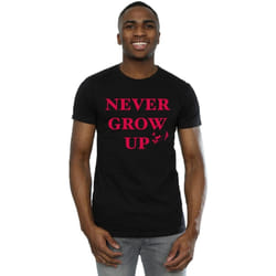 Disney - T-shirt NEVER GROW UP - Homme (Noir)