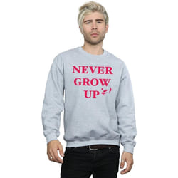 Disney - Sweat NEVER GROW UP - Homme (Gris chiné)