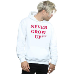 Disney - Sweat à capuche NEVER GROW UP - Homme (Blanc)