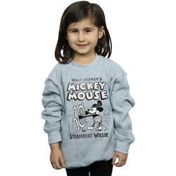Disney - Sweat - Fille (Gris chiné)