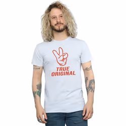 Disney - T-shirt TRUE ORIGINAL - Homme (Gris chiné)