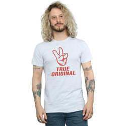 Disney - T-shirt TRUE ORIGINAL - Homme (Gris chiné)