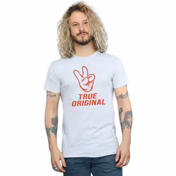 Disney - T-shirt TRUE ORIGINAL - Homme (Gris chiné)