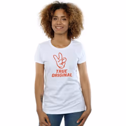 Disney - T-shirt TRUE ORIGINAL - Femme (Blanc)