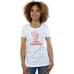 Disney - T-shirt TRUE ORIGINAL - Femme (Blanc)