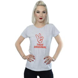 Disney - T-shirt TRUE ORIGINAL - Femme (Gris chiné)