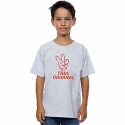 Disney - T-shirt TRUE ORIGINAL - Garçon (Gris chiné)
