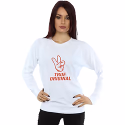 Disney - Sweat TRUE ORIGINAL - Femme (Blanc)