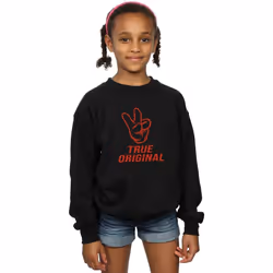 Disney - Sweat TRUE ORIGINAL - Fille (Noir)