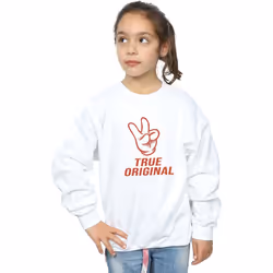Disney - Sweat TRUE ORIGINAL - Fille (Blanc)