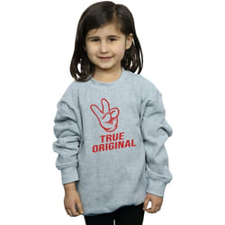 Disney - Sweat TRUE ORIGINAL - Fille (Gris chiné)