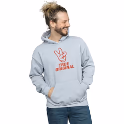 Disney - Sweat à capuche TRUE ORIGINAL - Homme (Gris chiné)