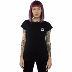 Disney - T-shirt DONT SPEAK - Femme (Noir)