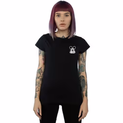 Disney - T-shirt DONT SPEAK - Femme (Noir)