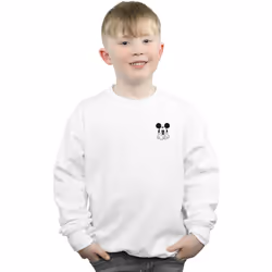 Disney - Sweat DONT SPEAK - Garçon (Blanc)