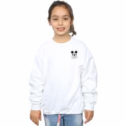 Disney - Sweat DONT SPEAK - Fille (Blanc)