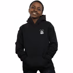 Disney - Sweat à capuche DONT SPEAK - Garçon (Noir)