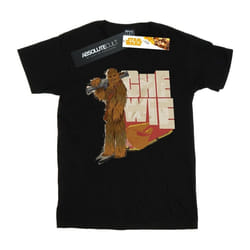 Star Wars - T-shirt SOLO - Fille (Noir)