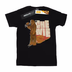 Star Wars - T-shirt SOLO - Fille (Noir)
