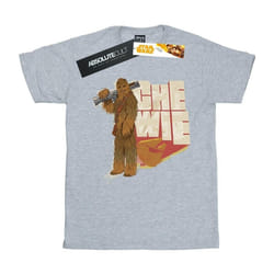 Star Wars - T-shirt SOLO - Fille (Gris chiné)