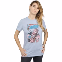 Marvel - T-shirt - Femme (Gris chiné)