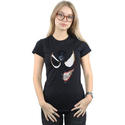 Marvel - T-shirt - Femme (Noir)