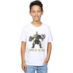 Marvel - T-shirt RAGNAROK COME AT ME BRO - Garçon (Blanc)