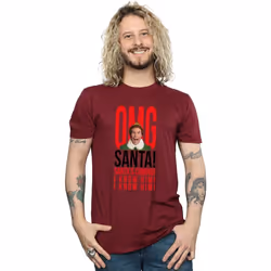 Elf - T-shirt OMG KNOW HIM - Homme (Bordeaux)