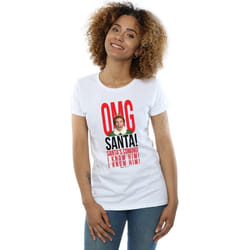 Elf - T-shirt OMG KNOW HIM - Femme (Blanc)