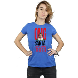 Elf - T-shirt OMG KNOW HIM - Femme (Bleu roi)