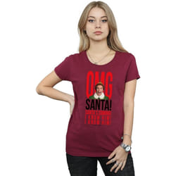 Elf - T-shirt OMG KNOW HIM - Femme (Bordeaux)