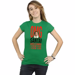 Elf - T-shirt OMG KNOW HIM - Femme (Vert vif)