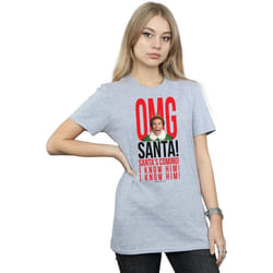 Elf - T-shirt OMG KNOW HIM - Femme (Gris chiné)
