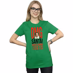 Elf - T-shirt OMG KNOW HIM - Femme (Vert vif)
