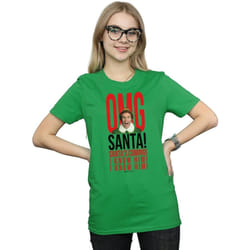 Elf - T-shirt OMG KNOW HIM - Femme (Vert vif)
