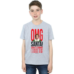 Elf - T-shirt OMG KNOW HIM - Garçon (Gris chiné)