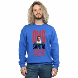 Elf - Sweat OMG KNOW HIM - Homme (Bleu roi)