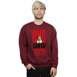 Elf - Sweat OMG KNOW HIM - Homme (Bordeaux)