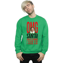 Elf - Sweat OMG KNOW HIM - Homme (Vert vif)