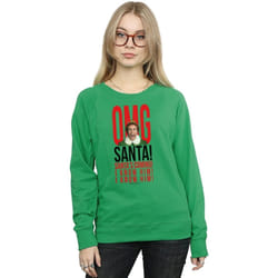 Elf - Sweat OMG KNOW HIM - Femme (Vert vif)