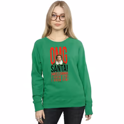 Elf - Sweat OMG KNOW HIM - Femme (Vert vif)