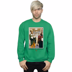 Elf - Sweat OMG - Homme (Vert vif)