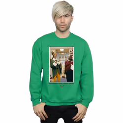 Elf - Sweat OMG - Homme (Vert vif)